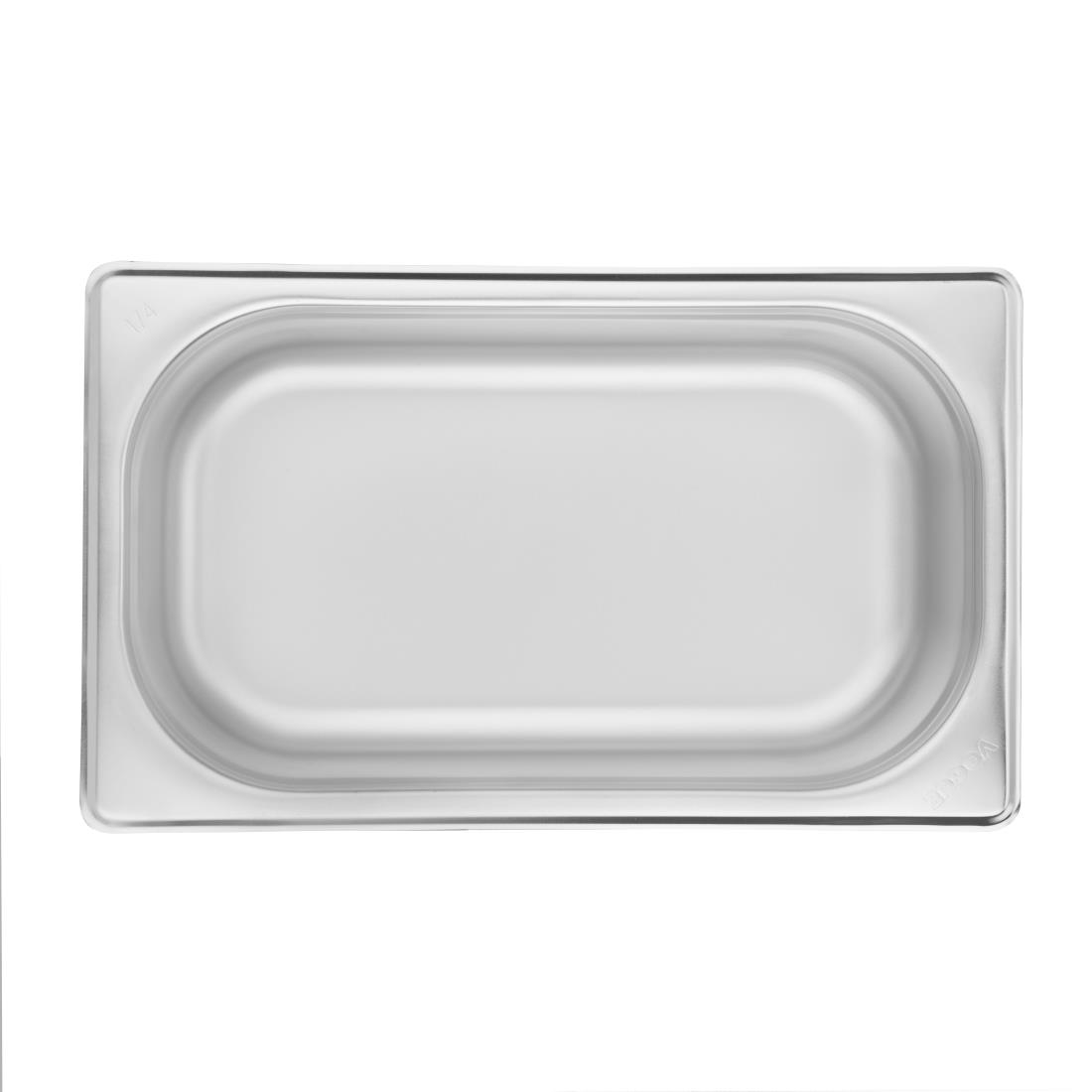 Vogue Stainless Steel 1/4 Gastronorm Pan 65mm