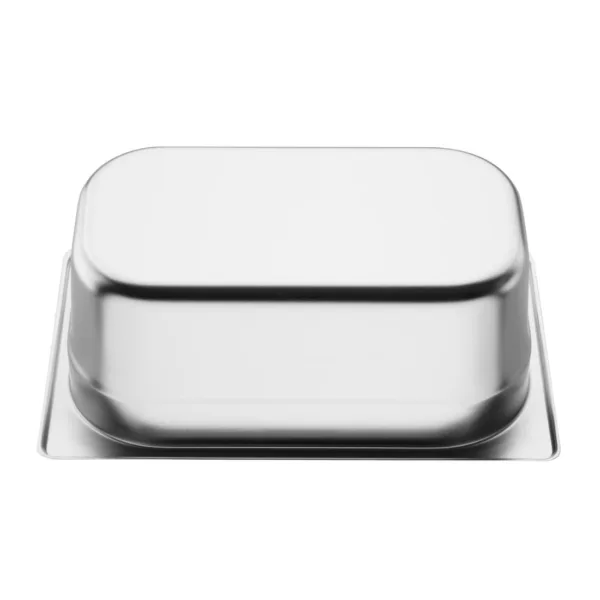 Vogue Stainless Steel 1/4 Gastronorm Pan 100mm
