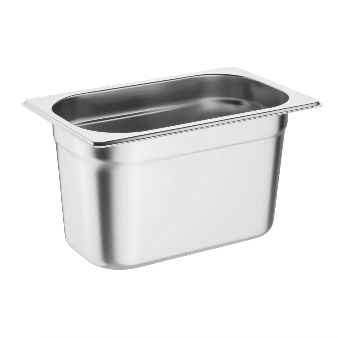 Vogue Stainless Steel 1/4 Gastronorm Pan 150mm