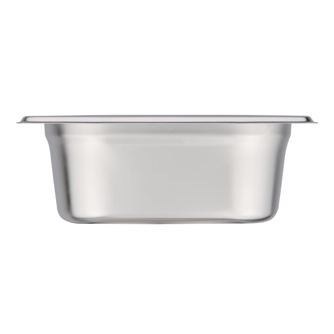 Vogue Stainless Steel 1/9 Gastronorm Pan 65mm