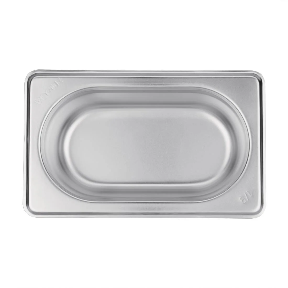 Vogue Stainless Steel 1/9 Gastronorm Pan 65mm - Image 7