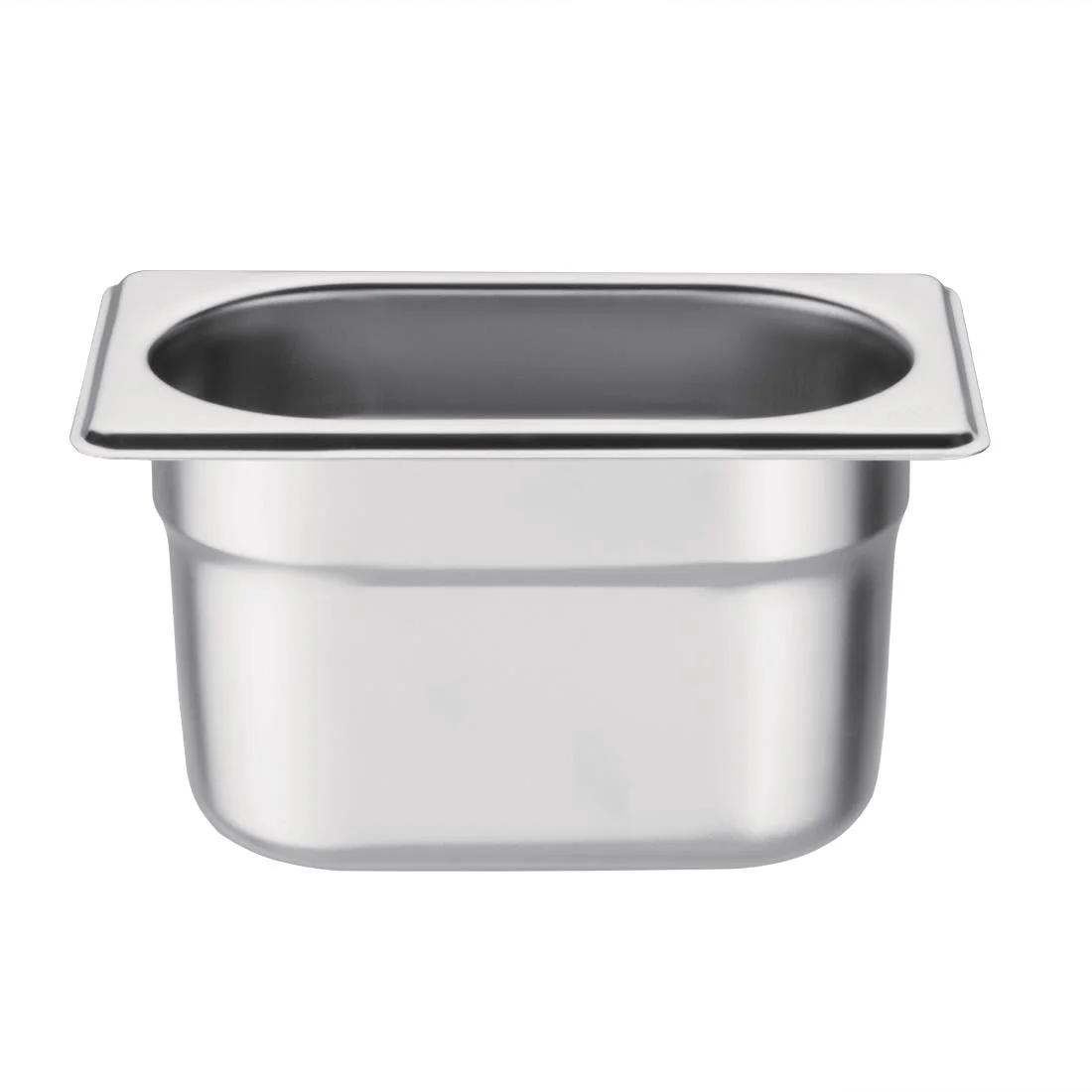 Vogue Stainless Steel 1/9 Gastronorm Pan 100mm - Image 4