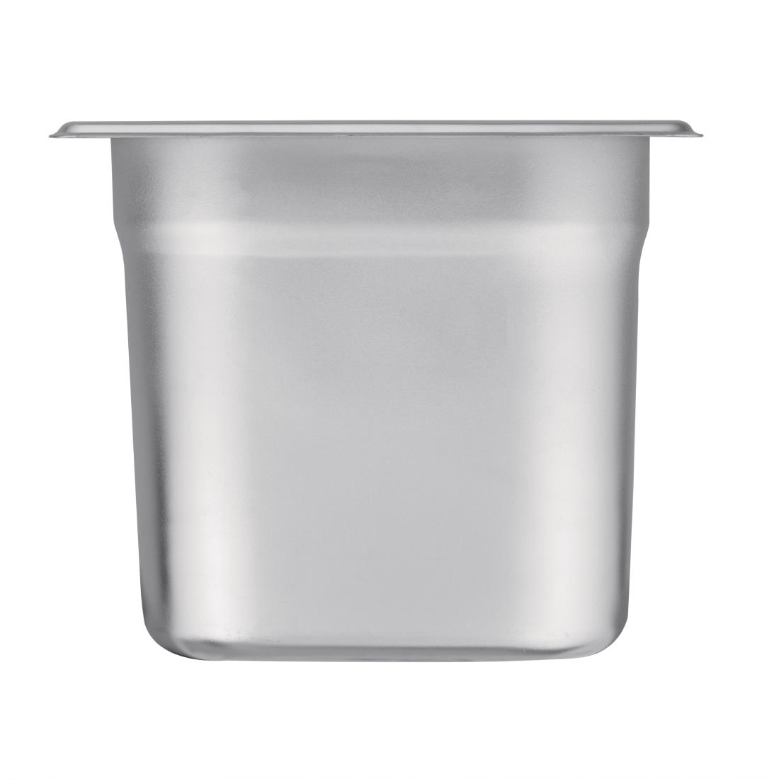 Vogue Stainless Steel 1/9 Gastronorm Pan 150mm
