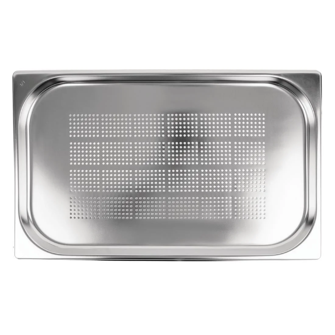Vogue Stainless Steel Perforated 1/1 Gastronorm Pan 20mm - Image 5