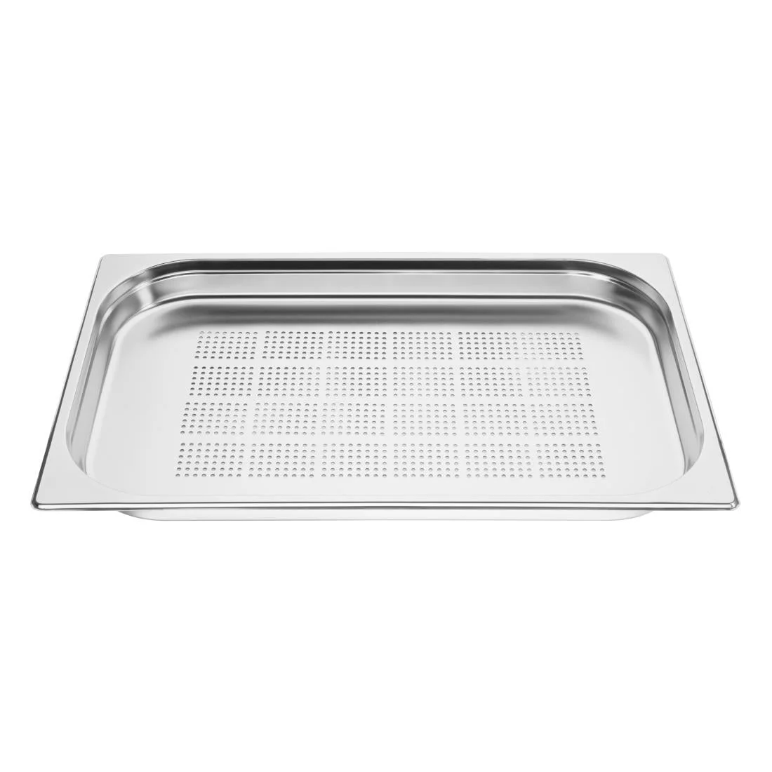 Vogue Stainless Steel Perforated 1/1 Gastronorm Pan 40mm - Image 4