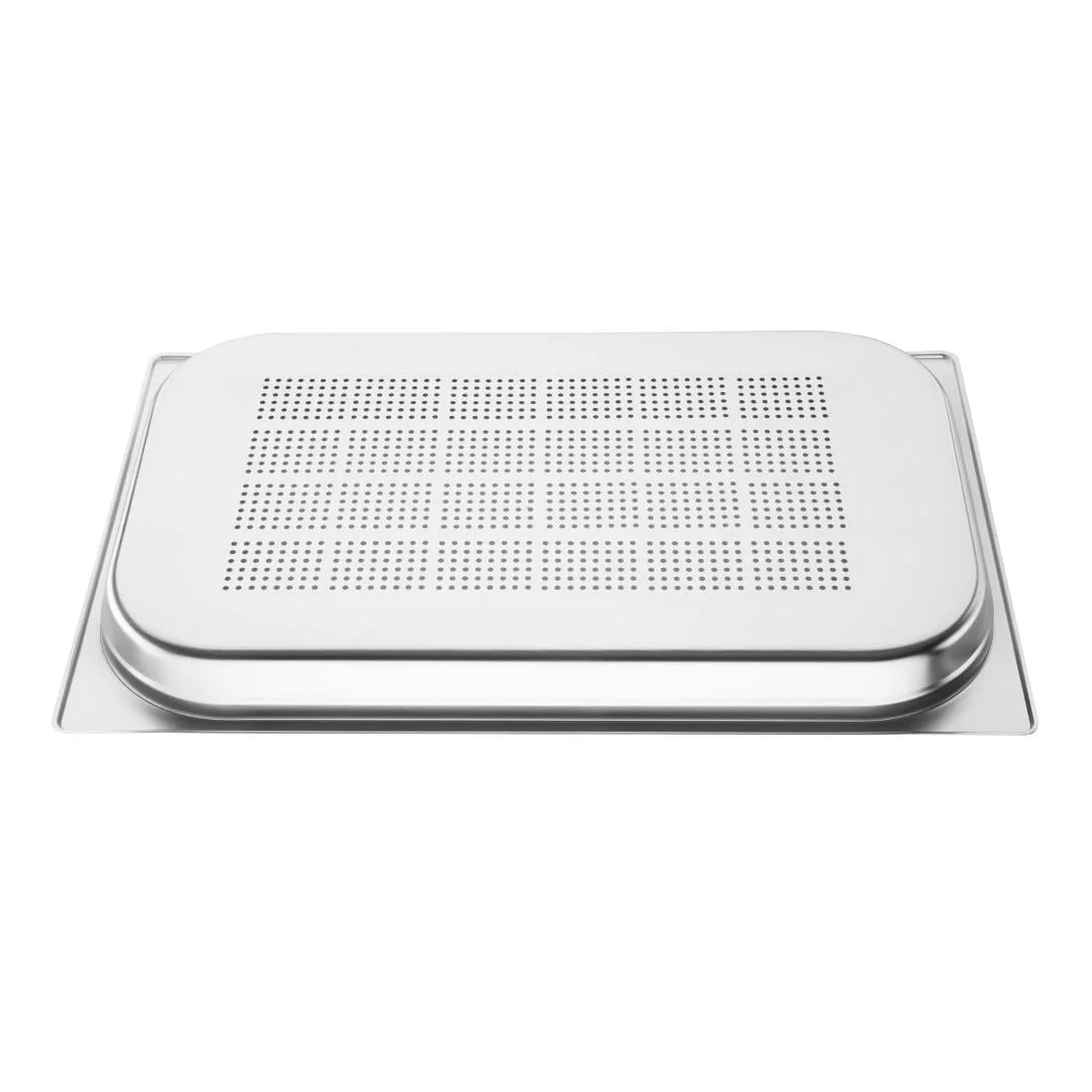 Vogue Stainless Steel Perforated 1/1 Gastronorm Pan 40mm - Image 7
