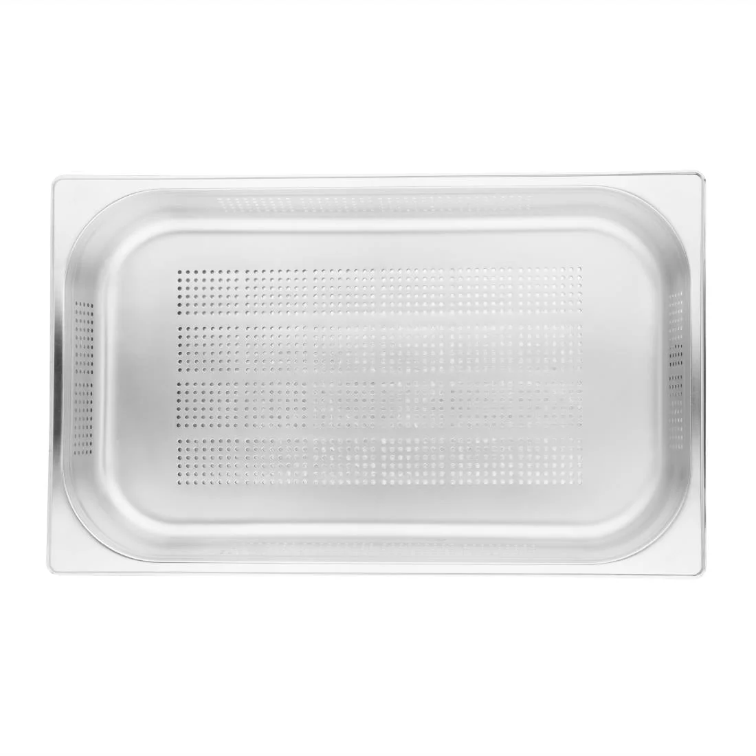 Vogue Stainless Steel Perforated 1/1 Gastronorm Pan 65mm - Image 8