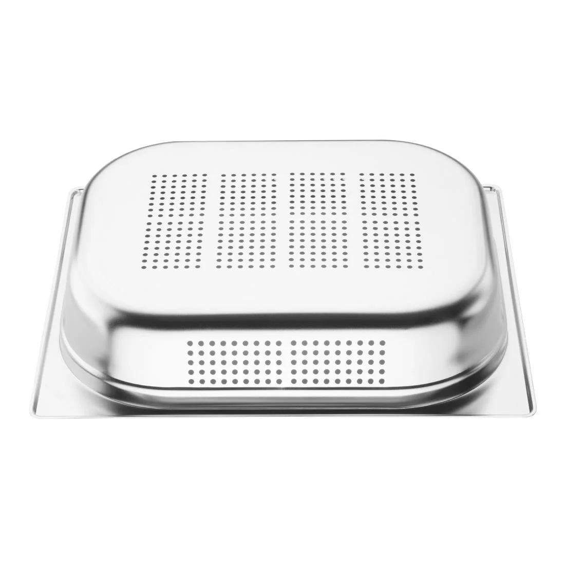Vogue Stainless Steel Perforated 1/2 Gastronorm Pan 65mm - Image 7
