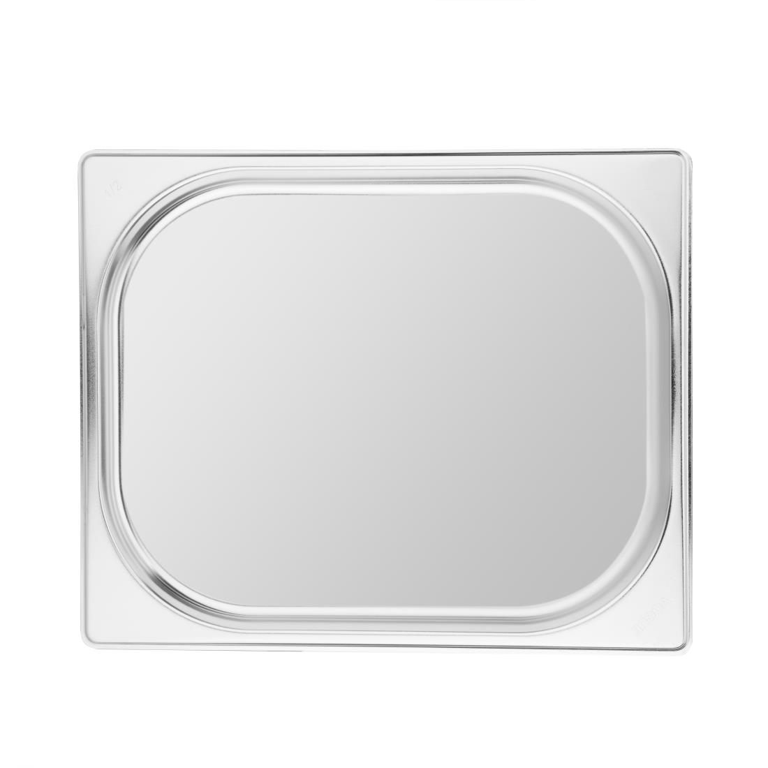 Vogue Stainless Steel 1/2 Gastronorm Pan 20mm