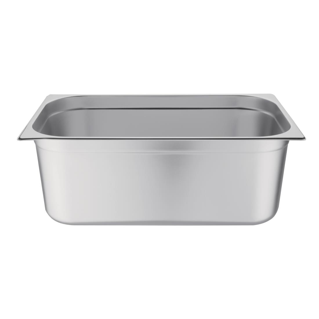 Vogue Stainless Steel 1/1 Gastronorm Pan 200mm
