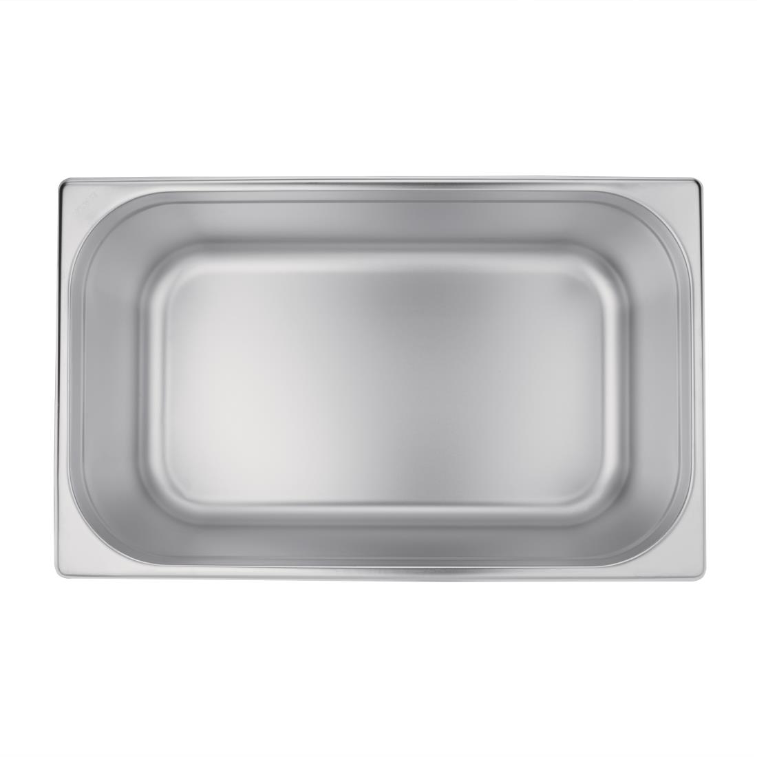 Vogue Stainless Steel 1/1 Gastronorm Pan 200mm