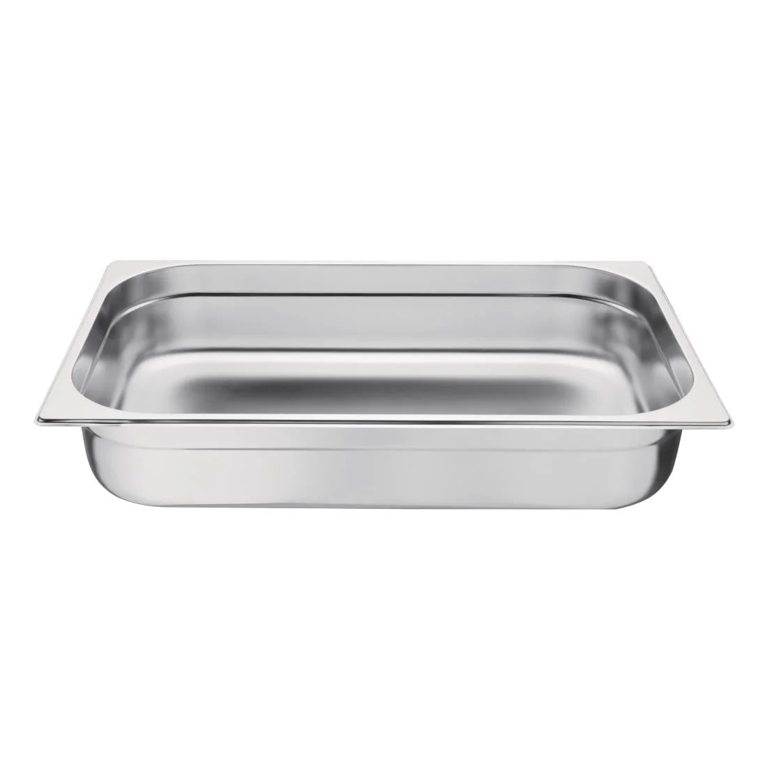 Vogue Stainless Steel 1/1 Gastronorm Pan 100mm - Image 4