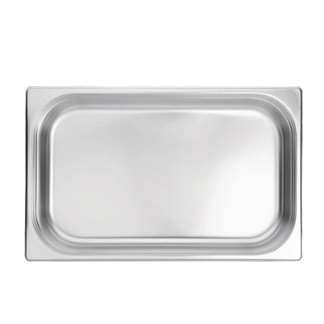 Vogue Stainless Steel 1/1 Gastronorm Pan 100mm - Image 7