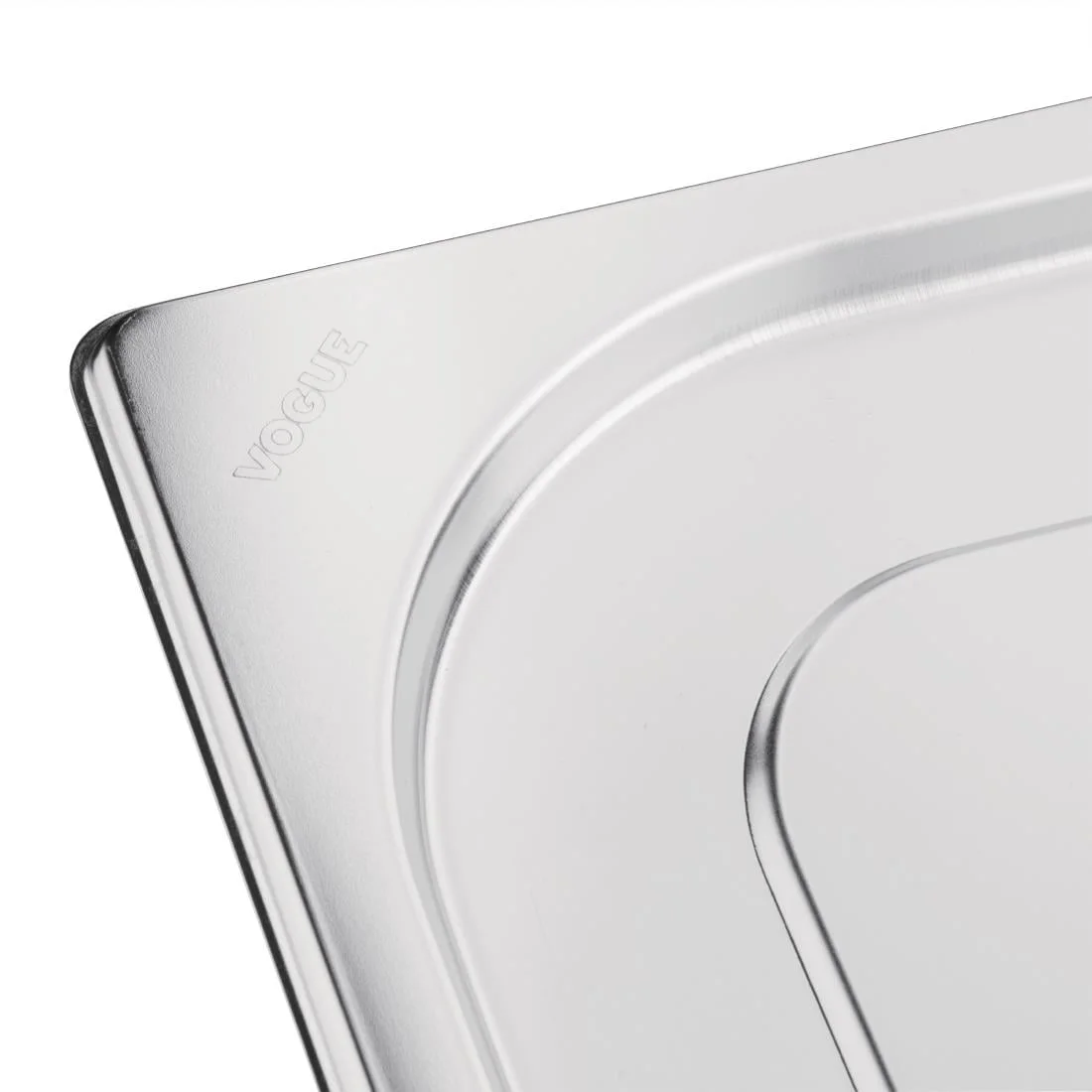 Vogue Stainless Steel 1/1 Gastronorm Lid - Image 5