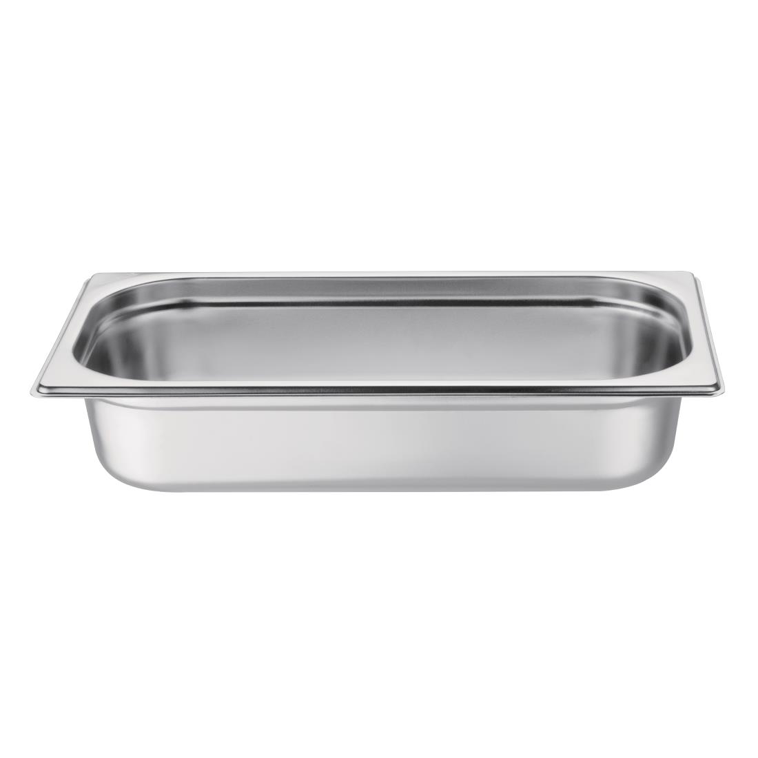 Vogue Stainless Steel 1/3 Gastronorm Pan 65mm