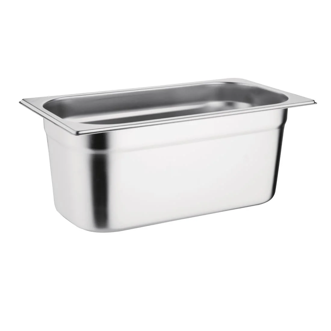 Vogue Stainless Steel 1/3 Gastronorm Pan 100mm