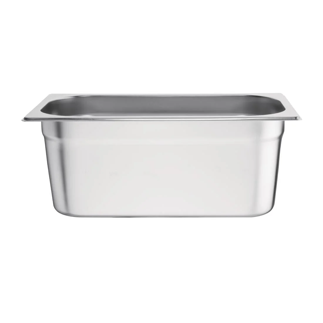 Vogue Stainless Steel 1/3 Gastronorm Pan 100mm - Image 4