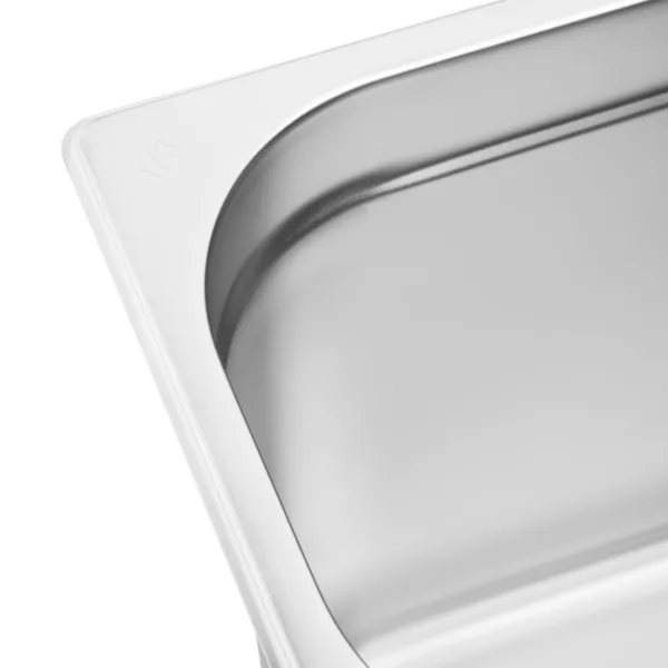 Vogue Stainless Steel 1/3 Gastronorm Pan 200mm
