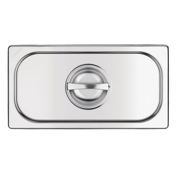 Vogue Stainless Steel 1/3 Gastronorm Lid