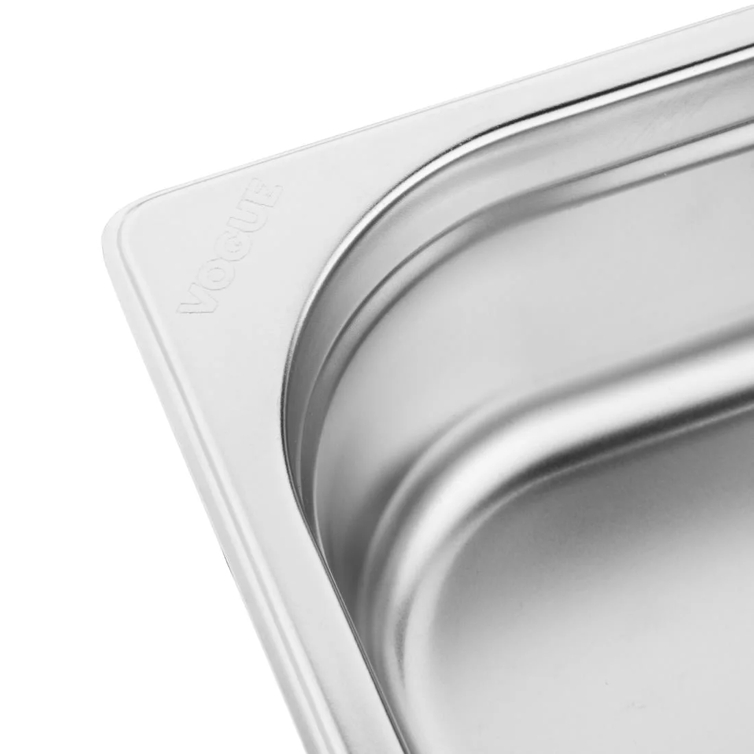 Vogue Stainless Steel 1/6 Gastronorm Pan 65mm - Image 6