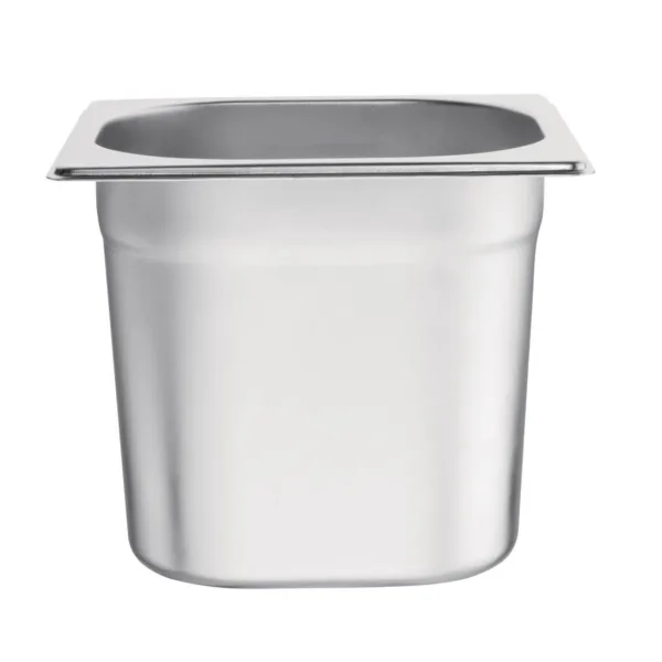 Vogue Stainless Steel 1/6 Gastronorm Pan 150mm