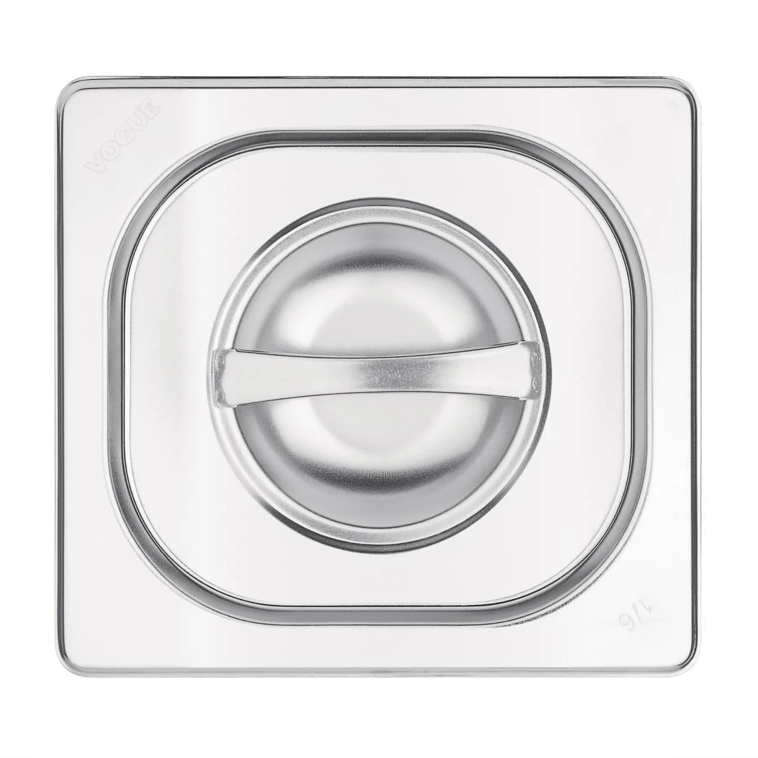 Vogue Stainless Steel 1/6 Gastronorm Lid - Image 2