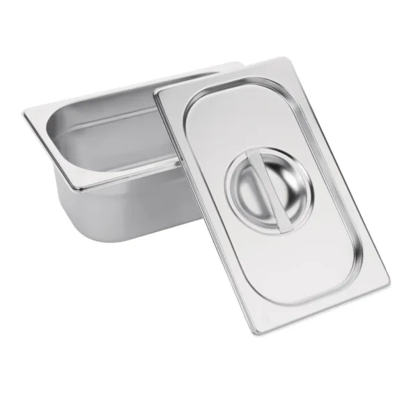 Vogue Stainless Steel 1/9 Gastronorm Lid