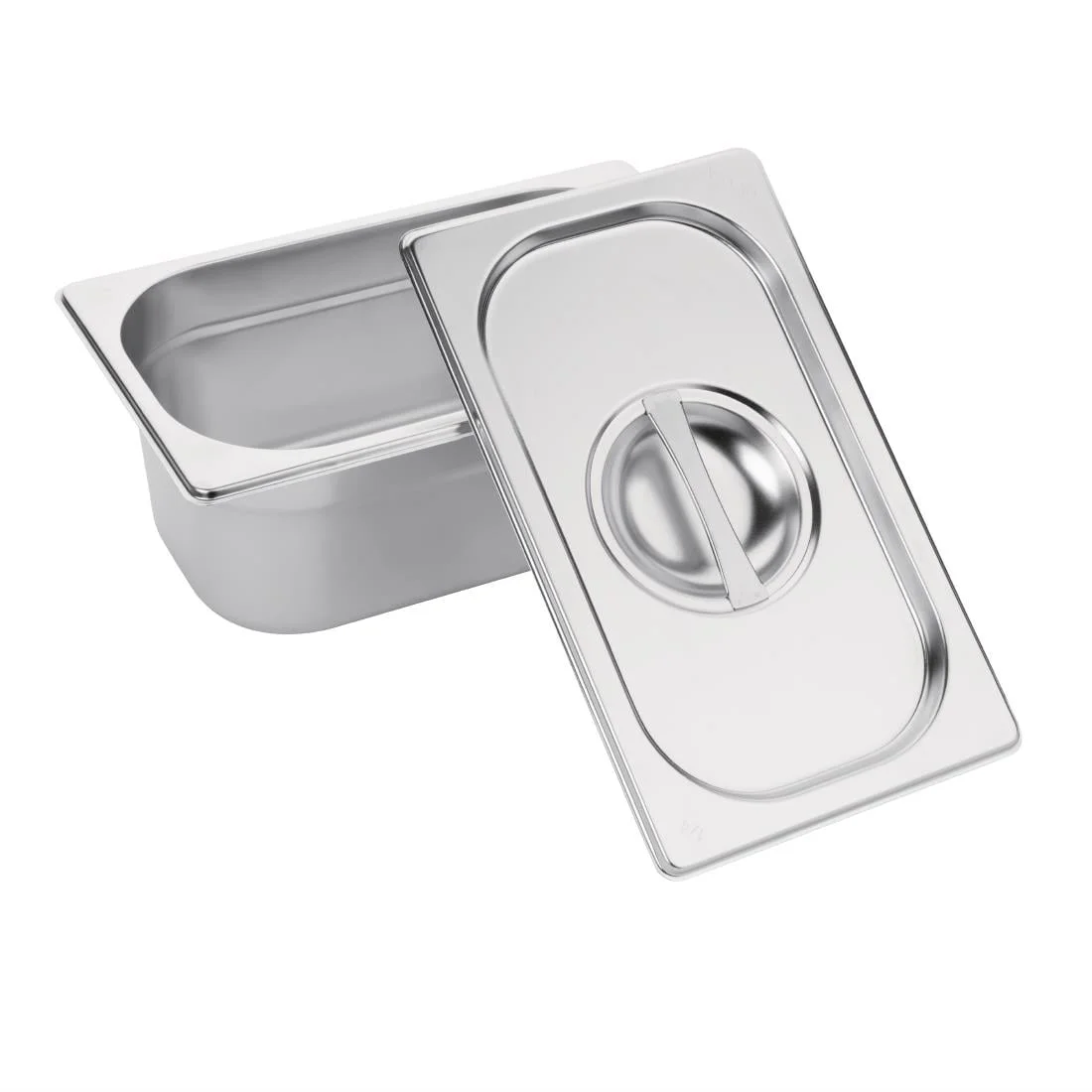 Vogue Stainless Steel 1/9 Gastronorm Lid - Image 5