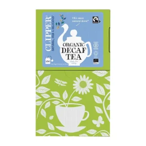 Clipper Fairtrade Organic Everyday Decaffeinated Tea - Envelope, String & Tag (250 pack)