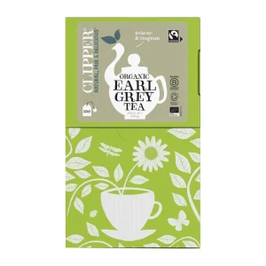 Clipper Fairtrade Organic Earl Grey Tea - Envelope, String & Tag (250 pack)