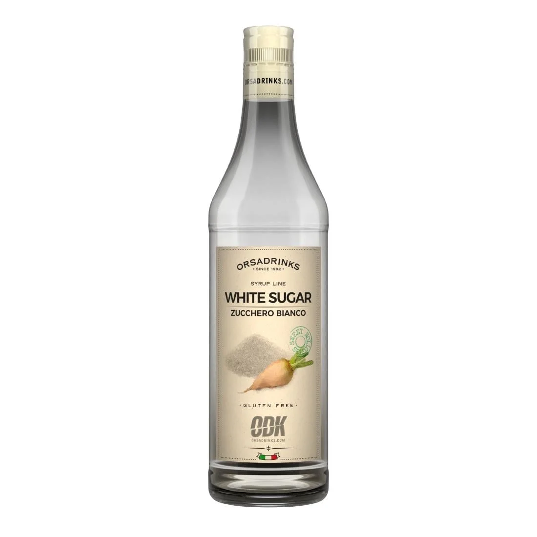 ODK White Sugar Syrup 750ml