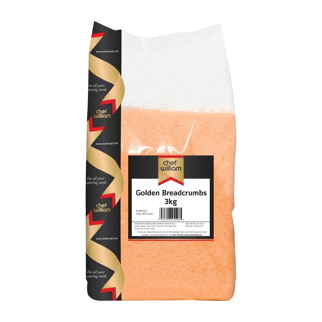 Chef William Golden Breadcrumbs 3kg