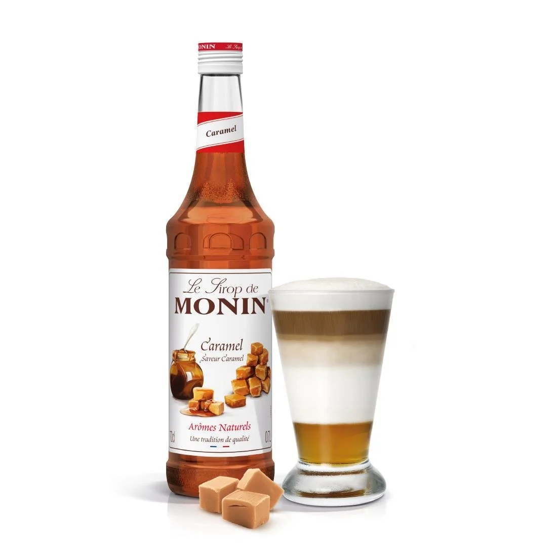 Monin Caramel Syrup - 1Ltr - Image 2