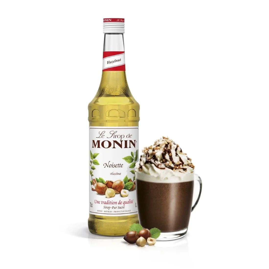 Monin Hazelnut Syrup - 1Ltr - Image 2