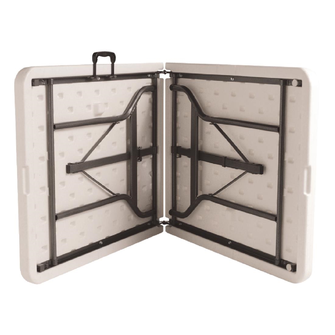 Special Offer Bolero 6ft Centre Folding Table with Two Folding Benches