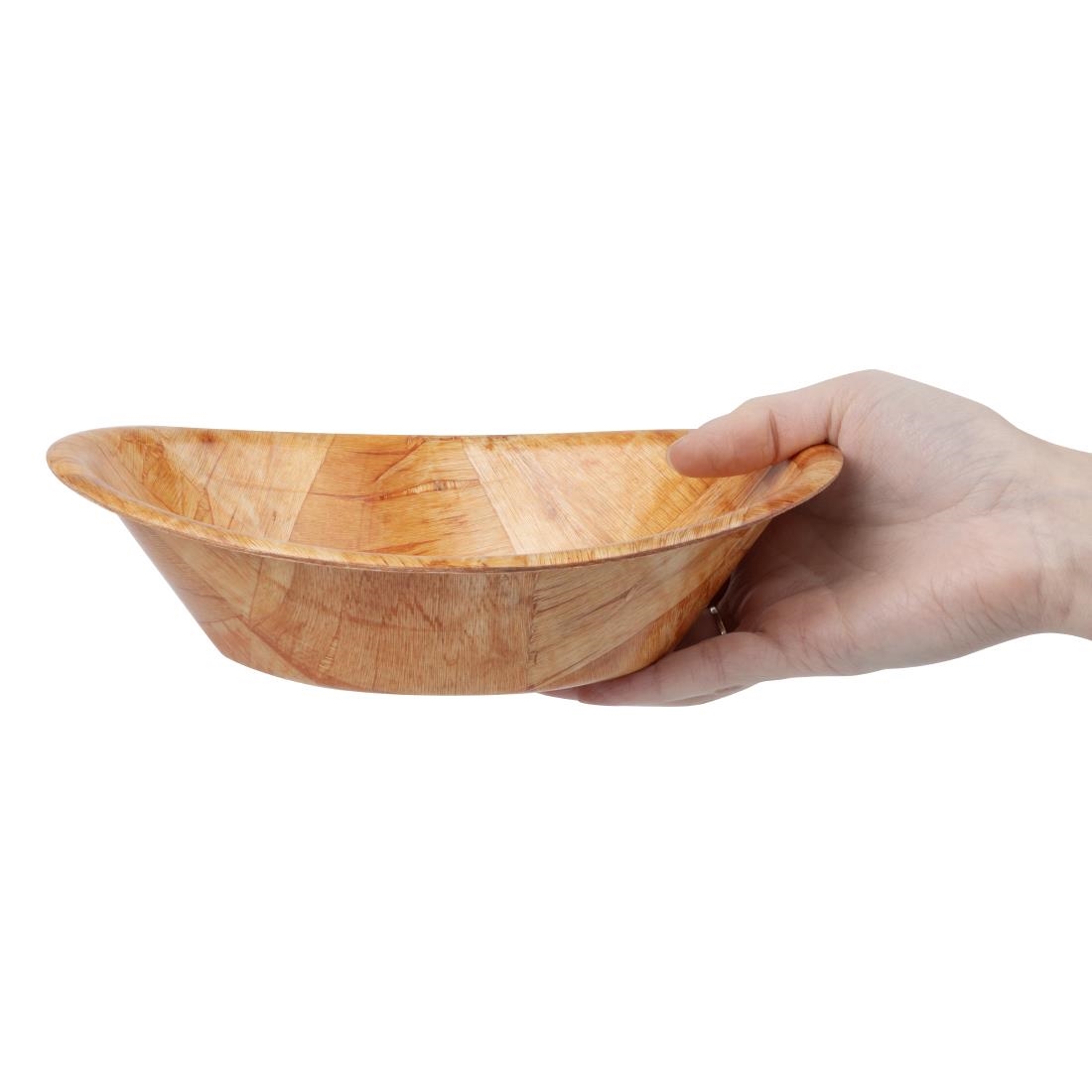 Oval Wooden Bowl Small