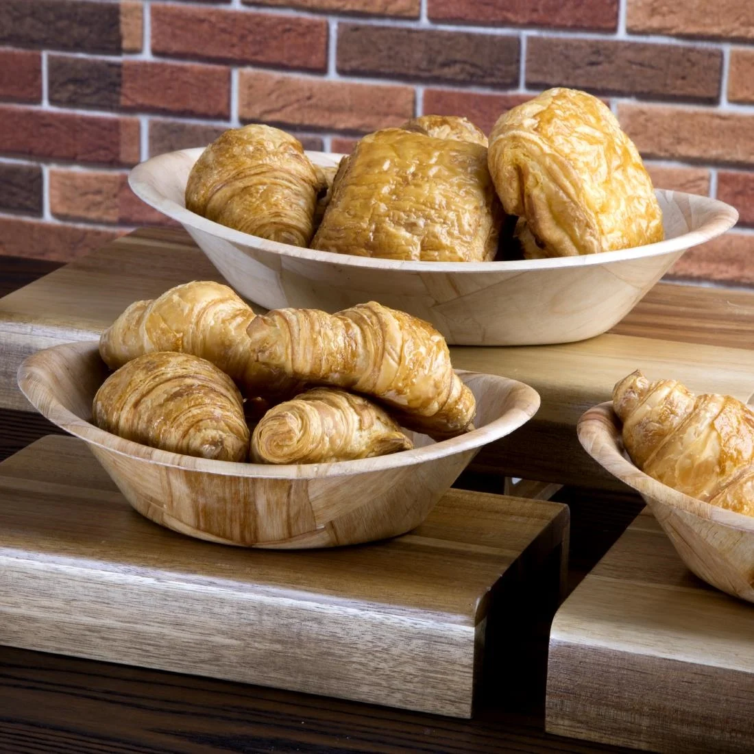 Oval Wooden Bowl Large