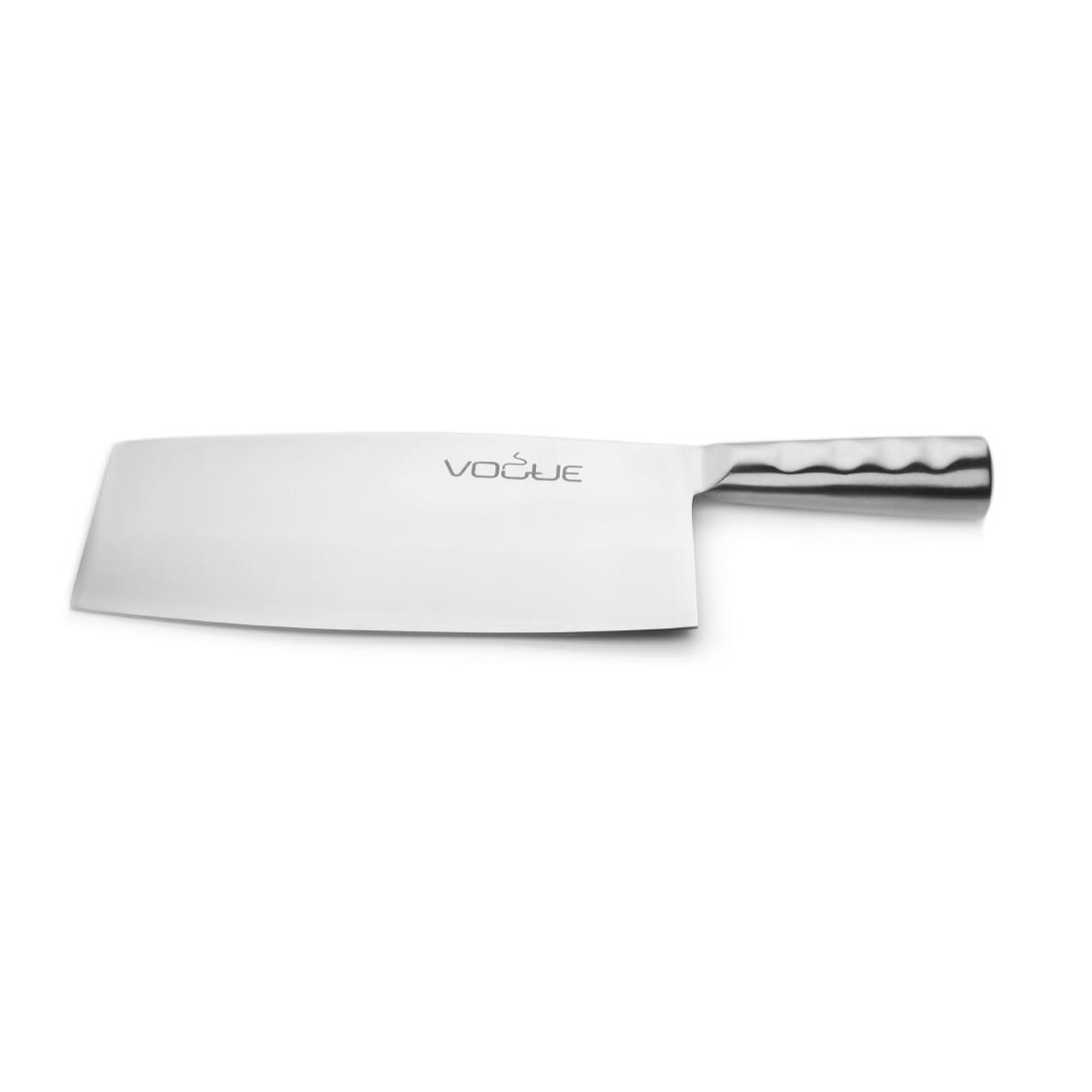 Vogue Stainless Steel Chinese Cleaver 20.5cm