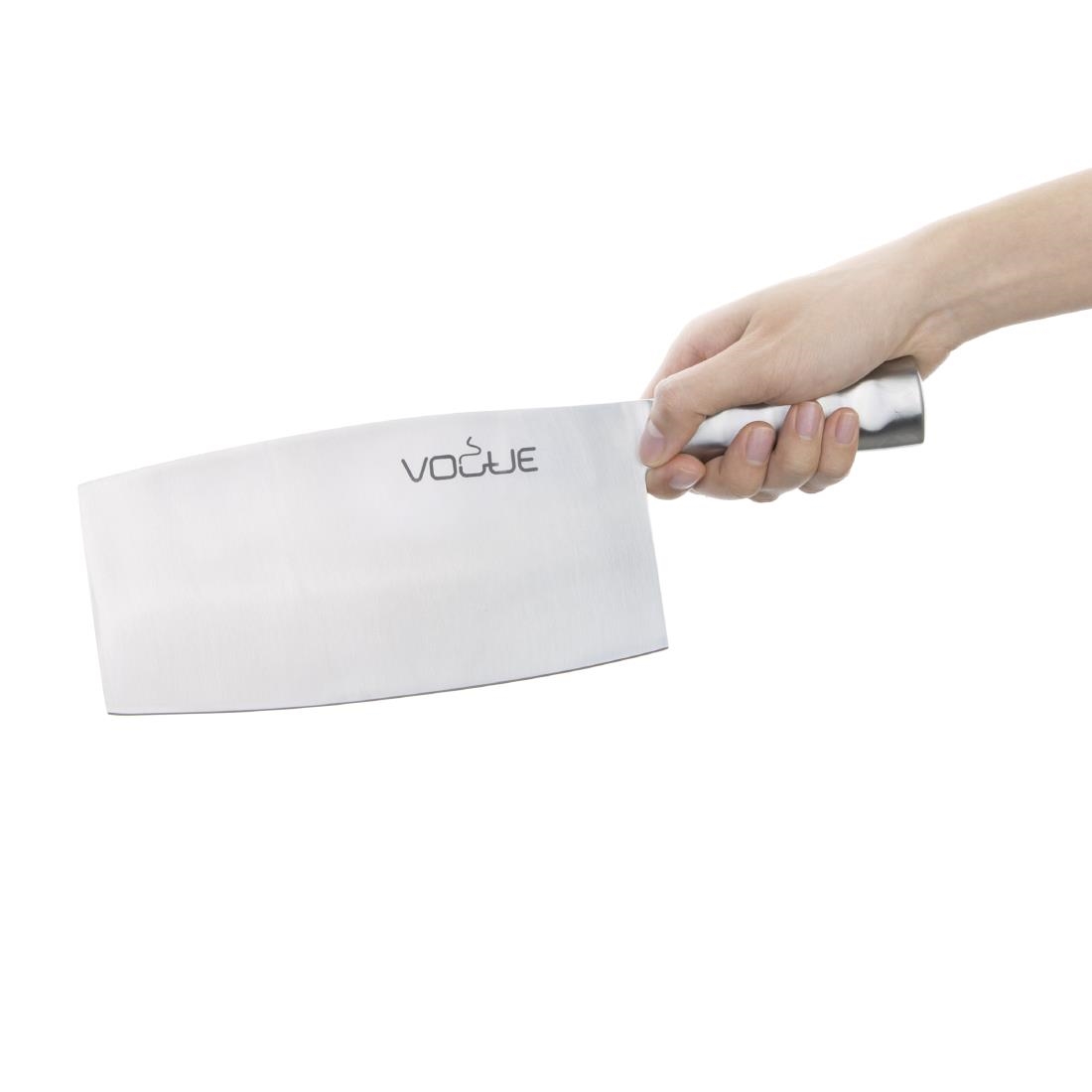 Vogue Stainless Steel Chinese Cleaver 20.5cm