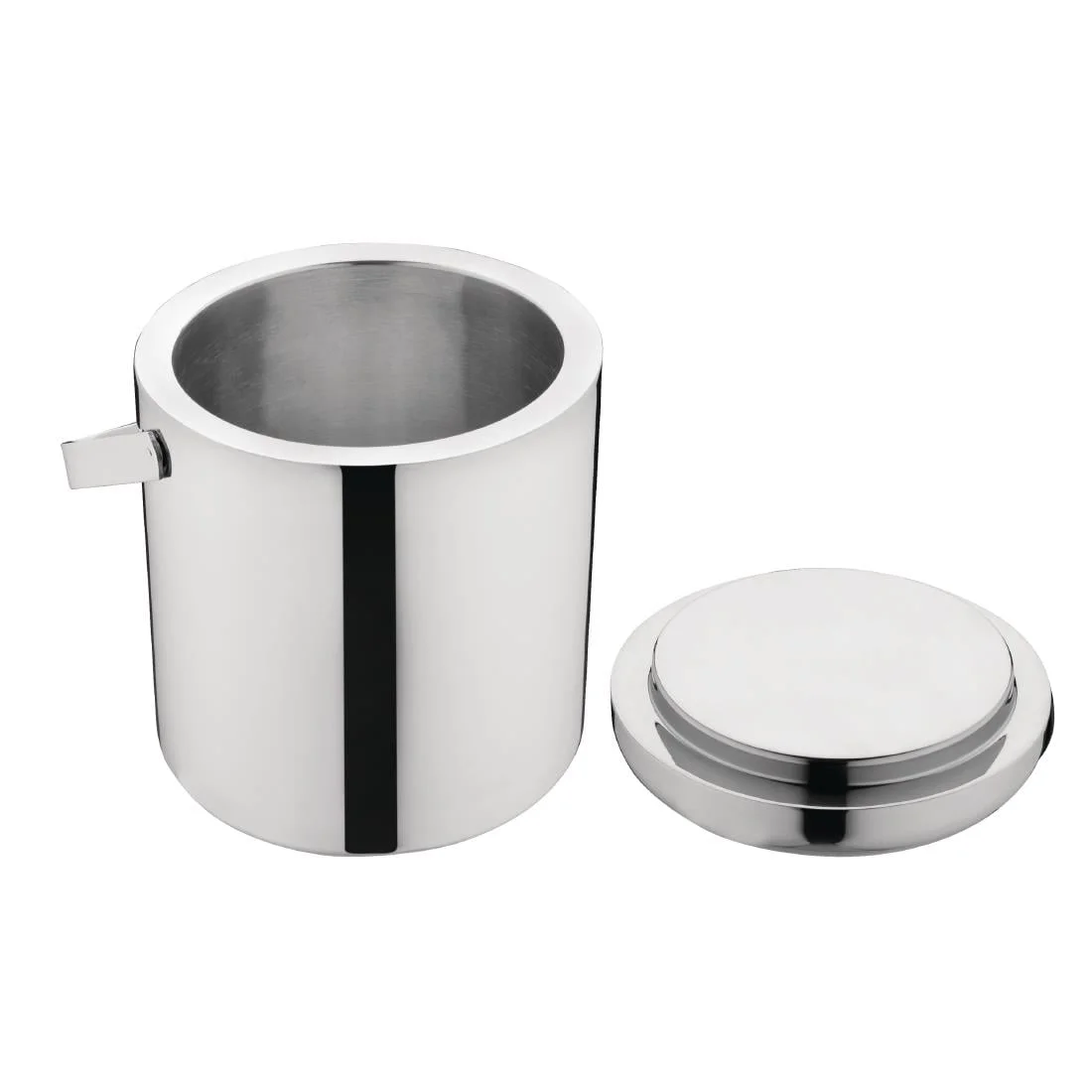 Ice Bucket with Lid and Tongs - Image 5