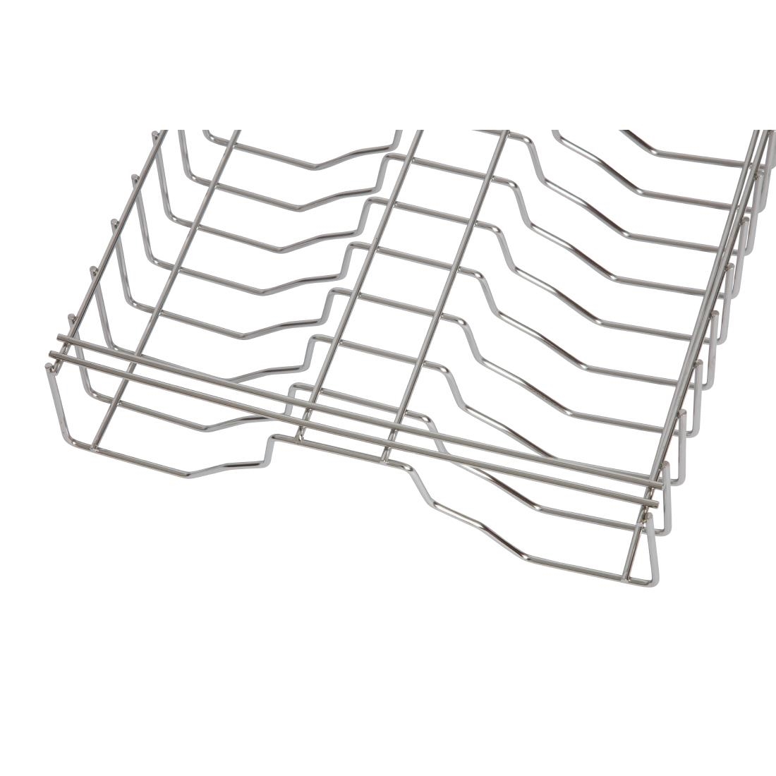Vogue Stainless Steel Plate Racks