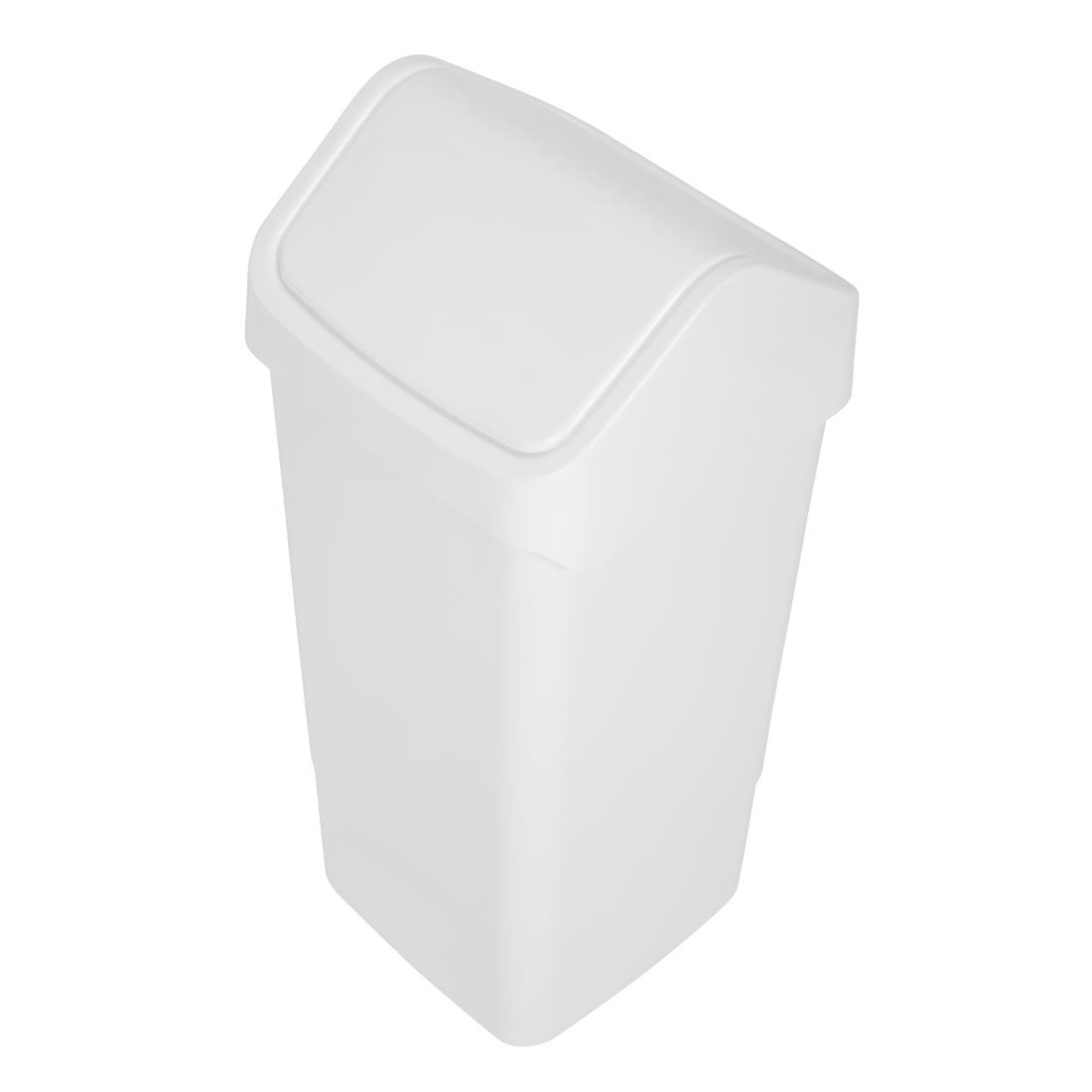 SYR Swing Lid Bin White