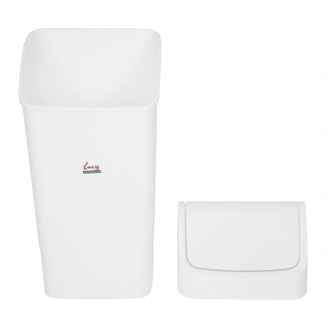 SYR Swing Lid Bin White - Image 5