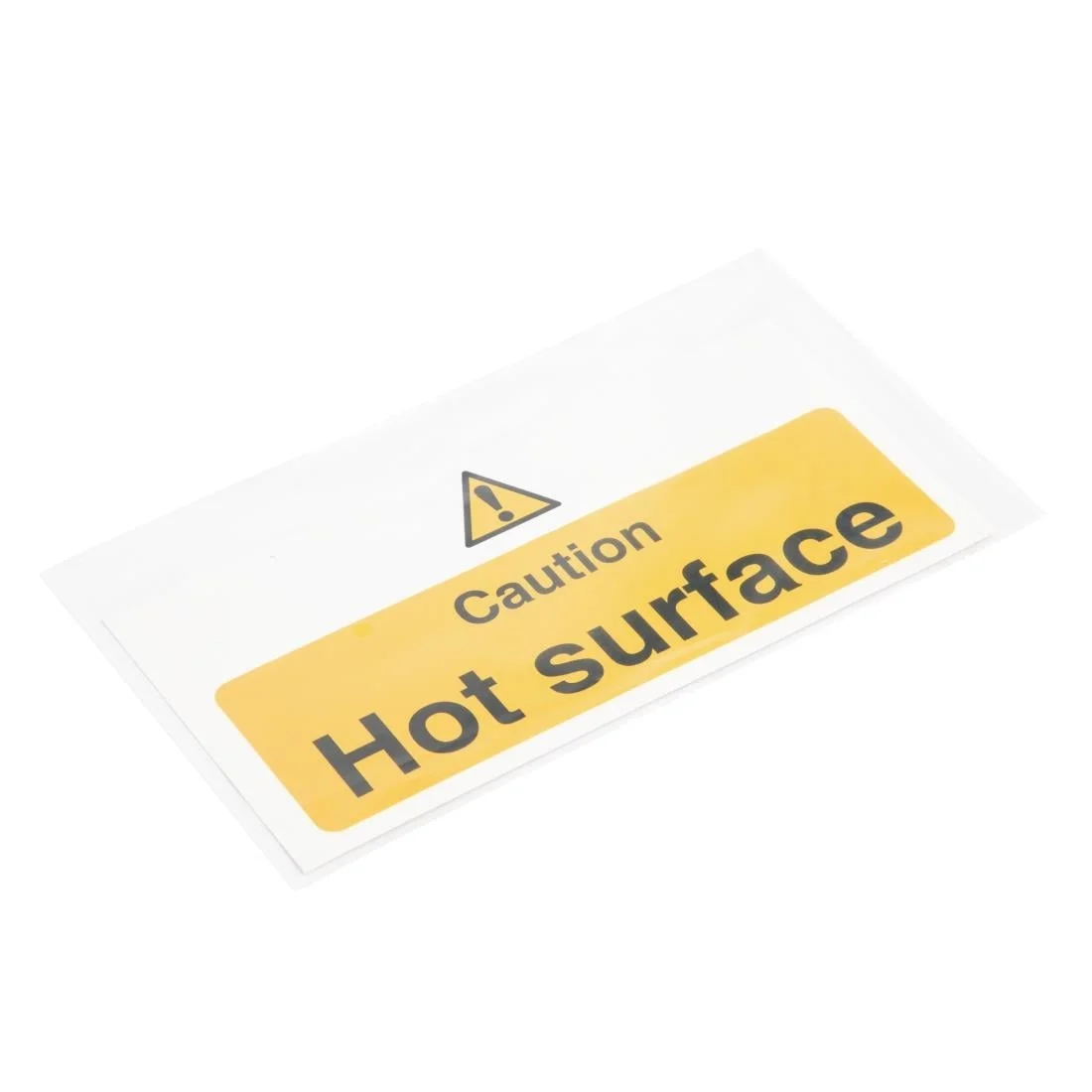 Vogue Caution Hot Surface Sign - Image 2