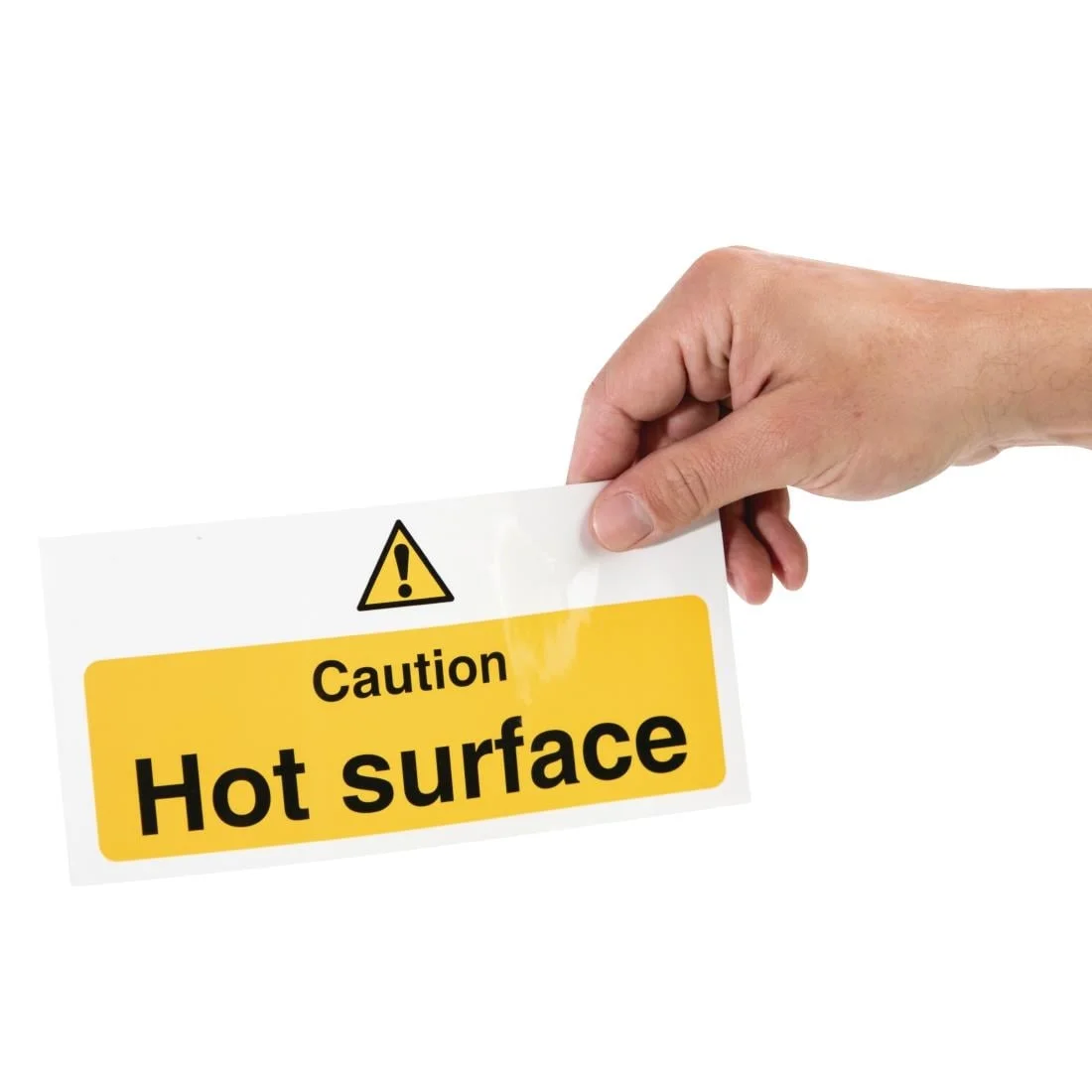Vogue Caution Hot Surface Sign - Image 3