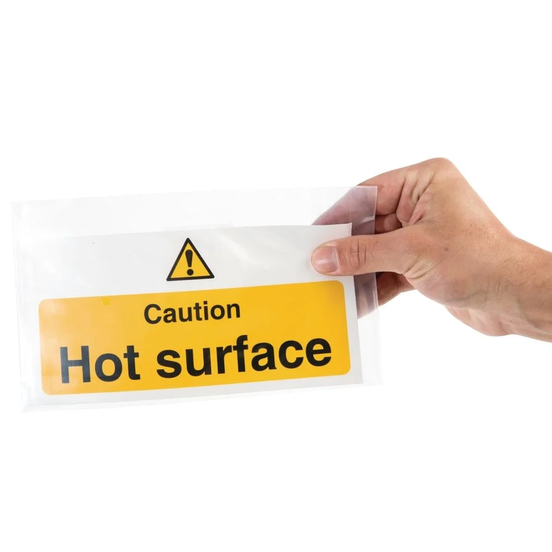Vogue Caution Hot Surface Sign - Image 4