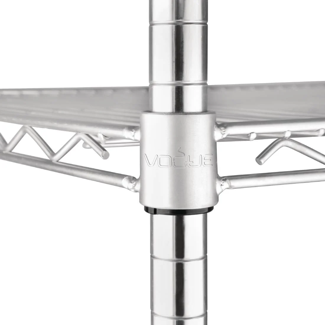 Vogue 4 Tier Wire Shelving Kit 915x460mm - Image 3
