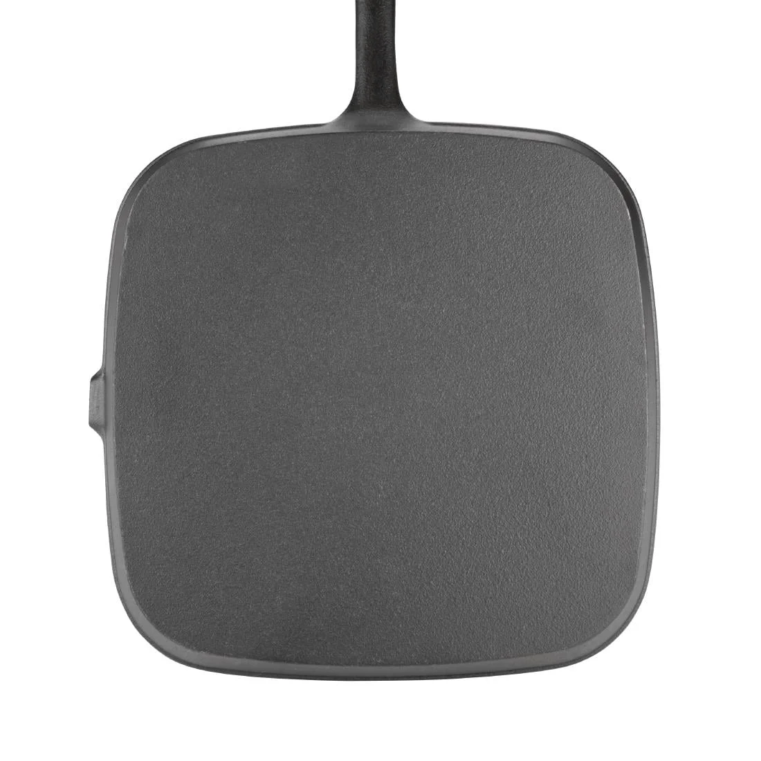 Vogue Square Cast Iron Ribbed Skillet Pan - Image 3