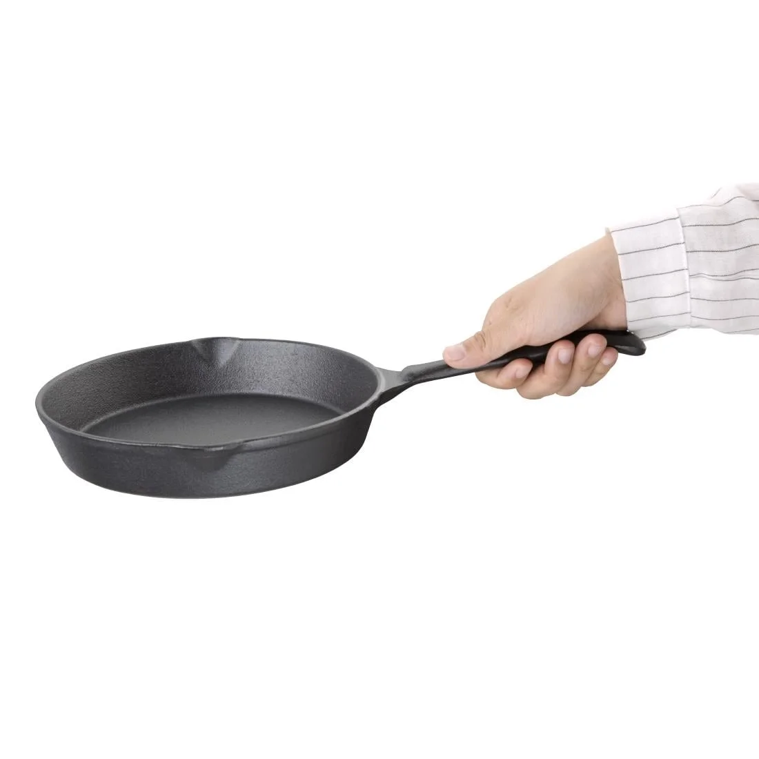 Vogue Round Cast Iron Skillet Pan 203mm - Image 4
