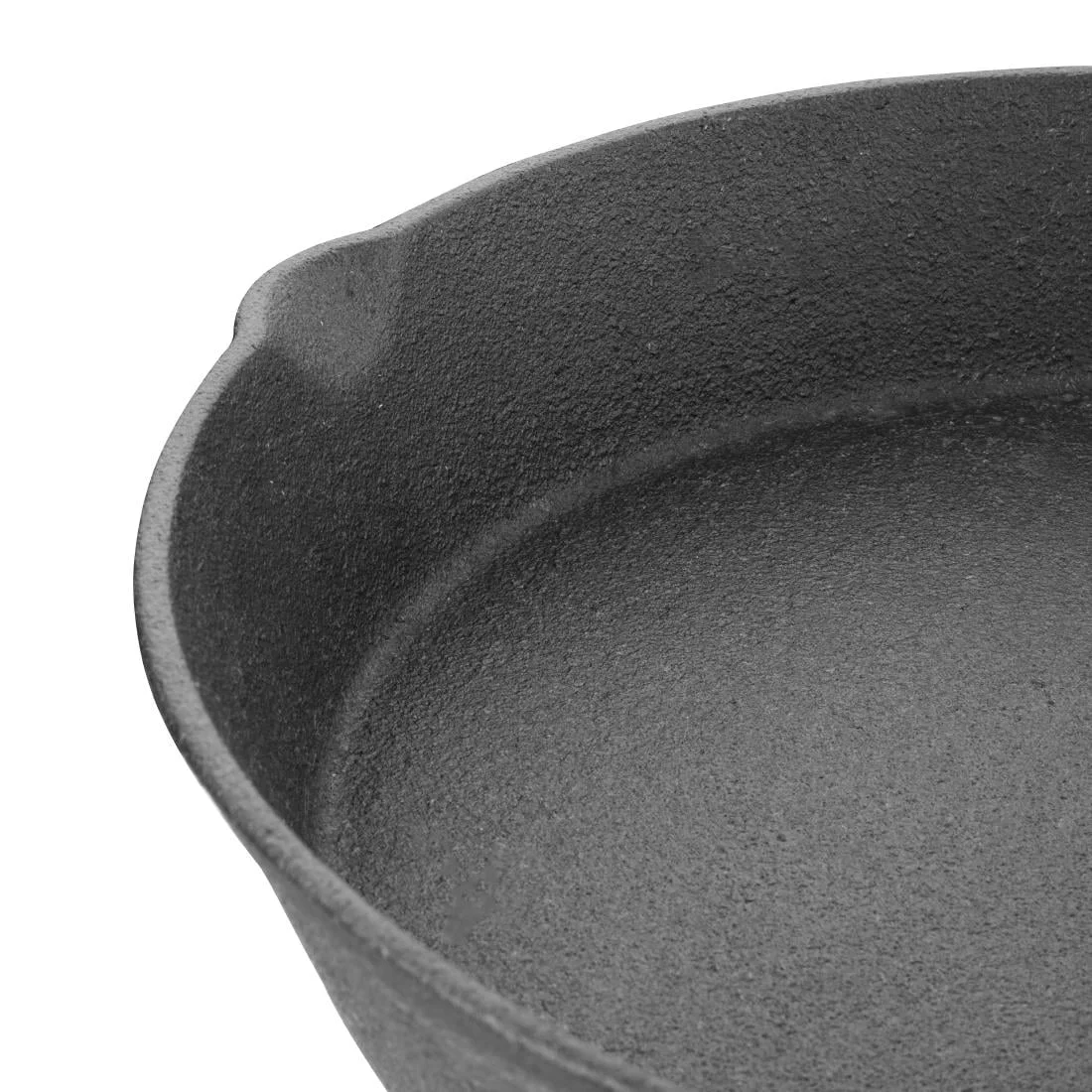 Vogue Round Cast Iron Skillet Pan 255mm - Image 4